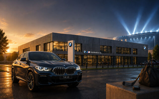 Autokeskus BMW Helsinki avattu: Voita NHL-matka