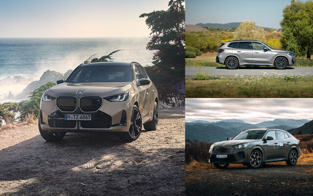 BMW iX1, iX2 ja X3 -malleja 0 % rahoituksella
