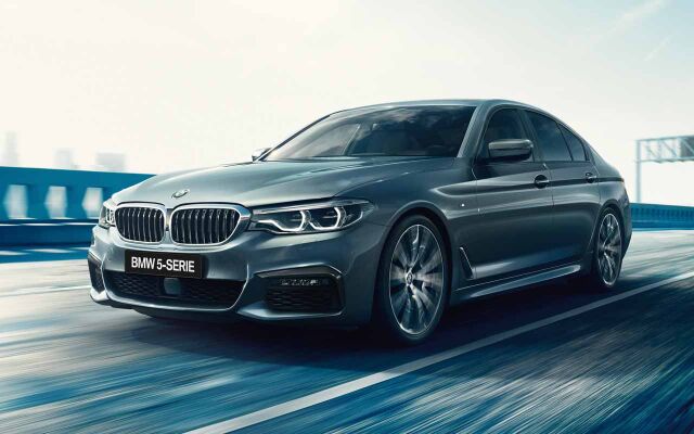 Erään BMW 5-sarjan Sedan ja Touring -malleja