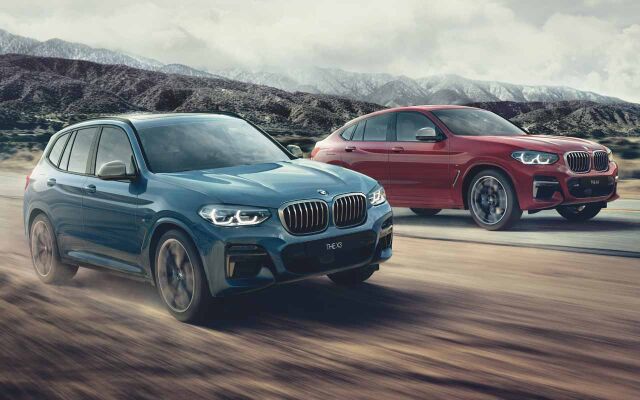 BMW X3 ja X4 -xDrive Edition erikoishintaan.
