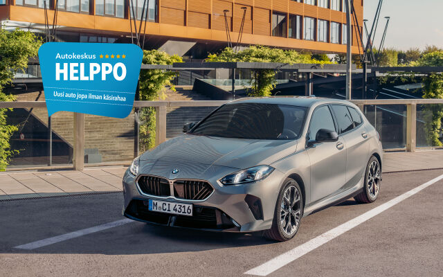 BMW 120 Autokeskus Helppo-sopimuksella alk. 349 €/kk