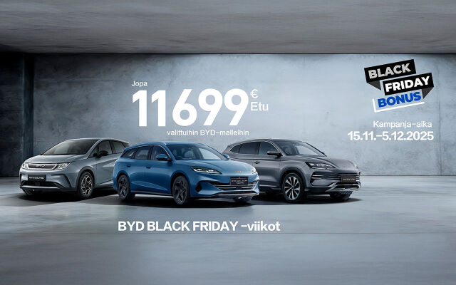 BYD Black Friday -viikot