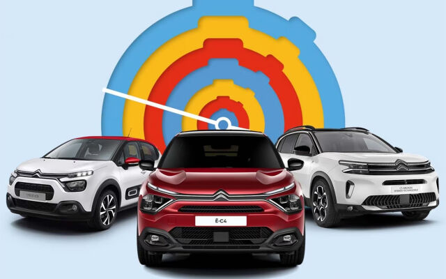 Citroën-kesärahoitus koko mallistoon 2,9 % + kulut
