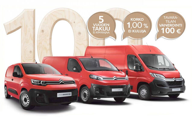 Citroën 100v.: Ammattilainen ammattilaisen rinnalla