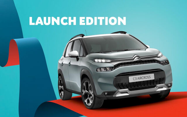 Uusi C3 Aircross SUV Launch Edition