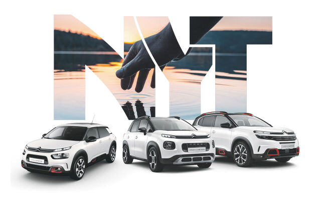 Citroën-mallistoon korko 0 % ilman kuluja