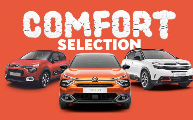Citroën Comfort Selection nyt huikeilla eduilla