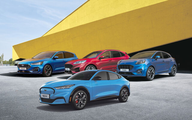 Nyt erään Ford-malleja huippukorko