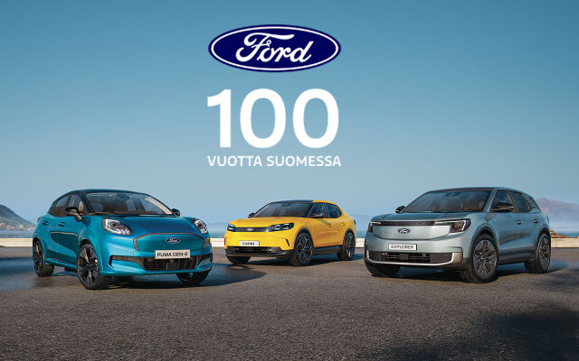 Ford Juhlaviikot 10.–18.4. Autokeskuksessa
