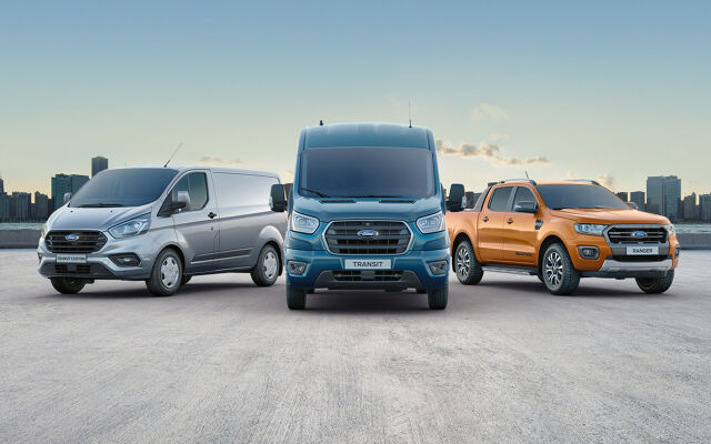Ford-hyötyajoneuvoihin nyt edullinen nollakorko