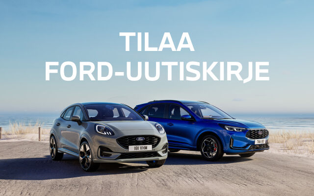 Tilaa Ford-uutiskirjeemme