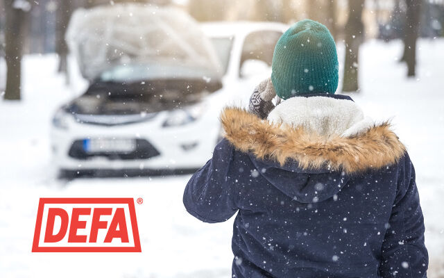 Kylmiin aamuihin DEFA-akkulaturi nyt edullisesti