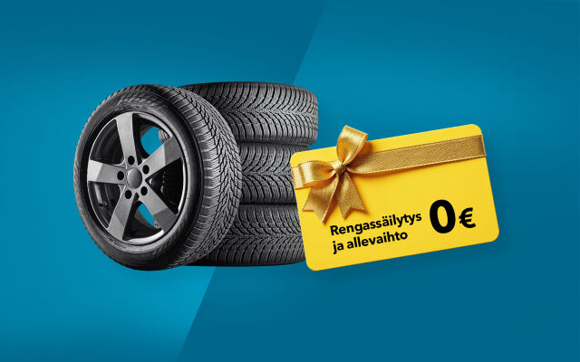 Autokeskus Rengasetu uuden auton ostajalle