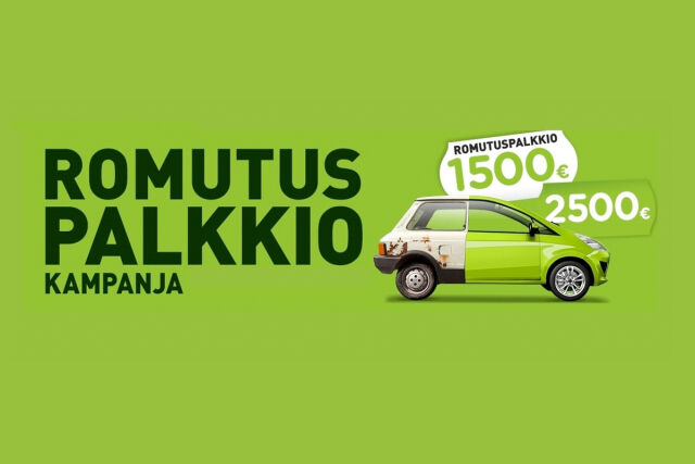 Hyödynnä romutuspalkkio meillä Autokeskuksessa