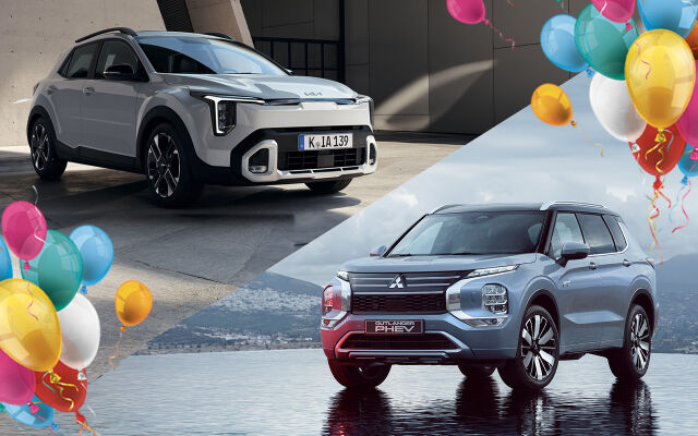 KIA JA MITSUBISHI SYNTTÄRITARJOUKSET VAIN 21.–26.9.