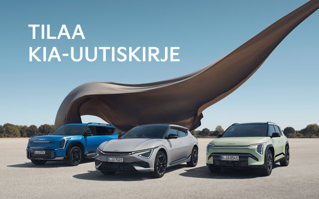Tilaa Kia-uutiskirjeemme