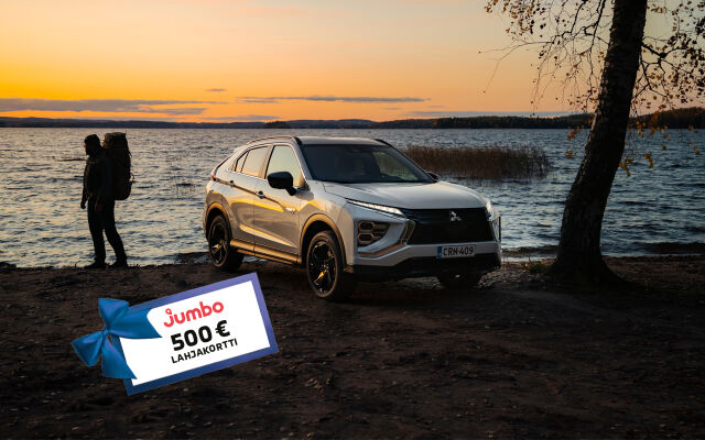 Erään Mitsubishi-malleja korko 0 % + kulut