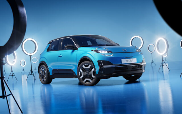 Täysin uusi Nissan Micra ensiesittelyssä