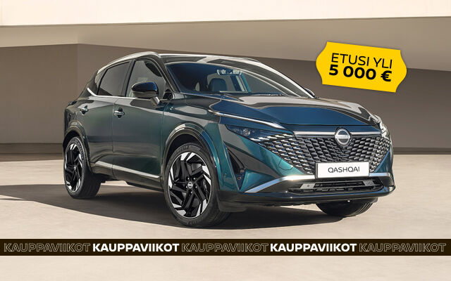 Nissan Kauppaviikot käynnissä
