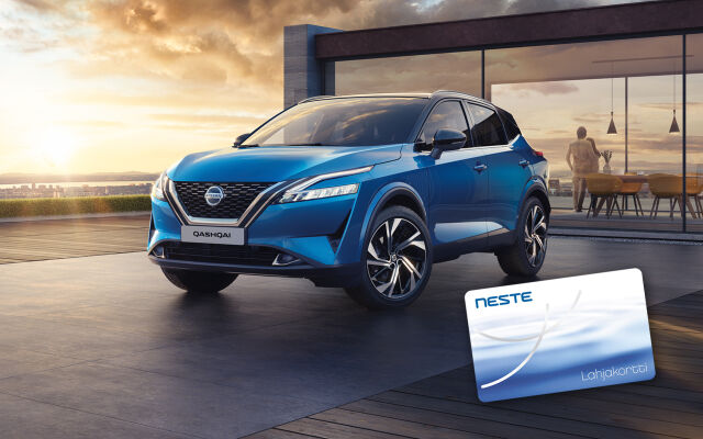 Uusi Nissan Qashqai häikäisevillä kesäeduilla