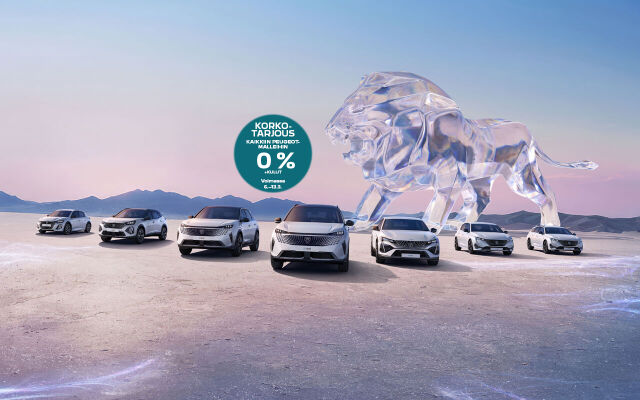 Vietämme Peugeot-myymälöidemme avajaisia 6.–7.3.