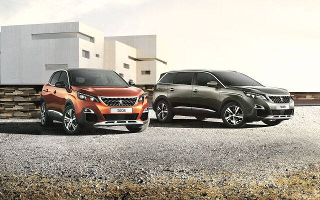 Peugeot 3008 ja 5008 SUV varuste-etu