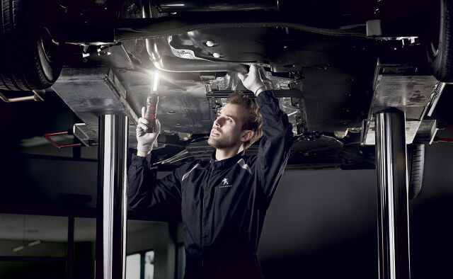 Helposti Peugeot-huoltoon 24/7