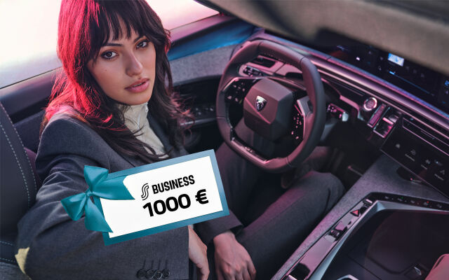 Erään Peugeot-malleja 1000 € lahjakortti kaupan päälle