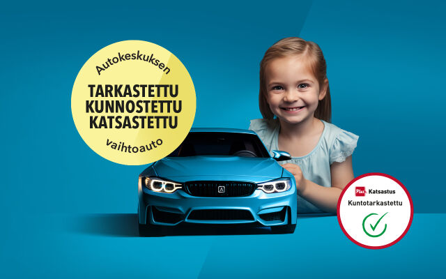Tarkastetut, kunnostetut ja katsastetut vaihtoautot