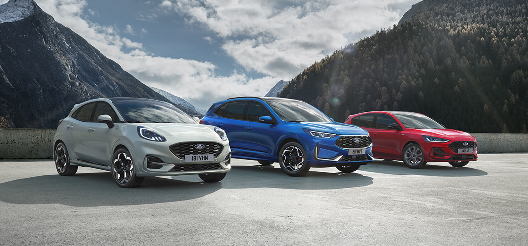 PUMA, KUGA JA FOCUS NYT 0,49 % + kulut