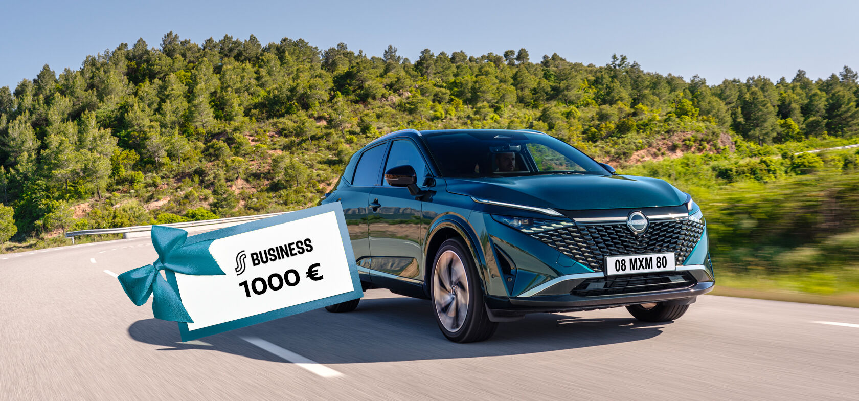 Nissan Qashqain kesätonni on täällä