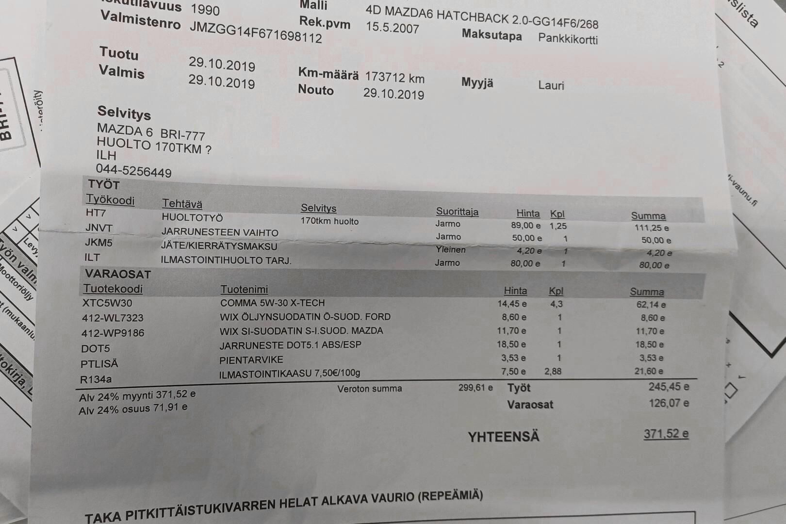 Mazda Mazda6 iso kuva 22