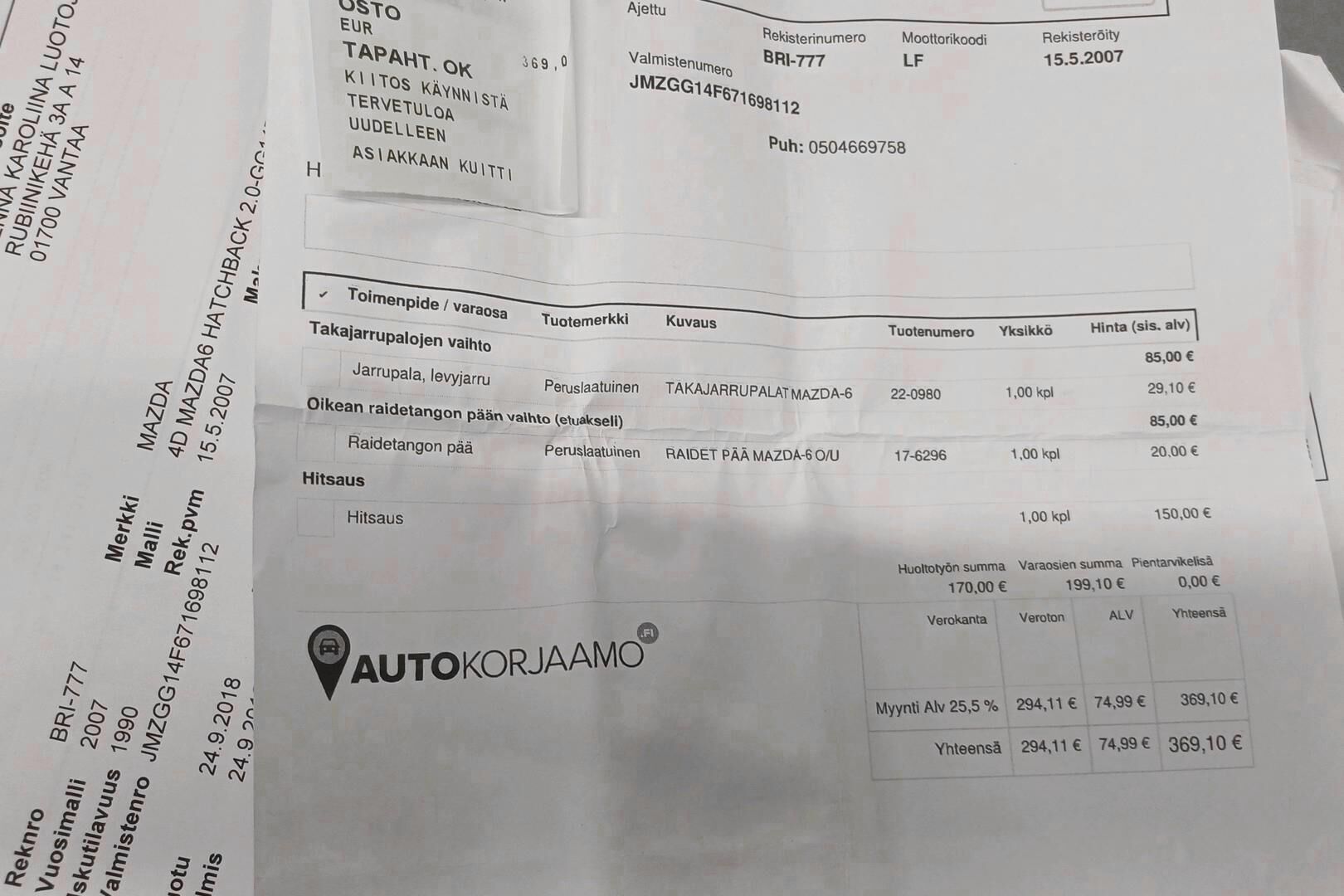 Mazda Mazda6 iso kuva 23