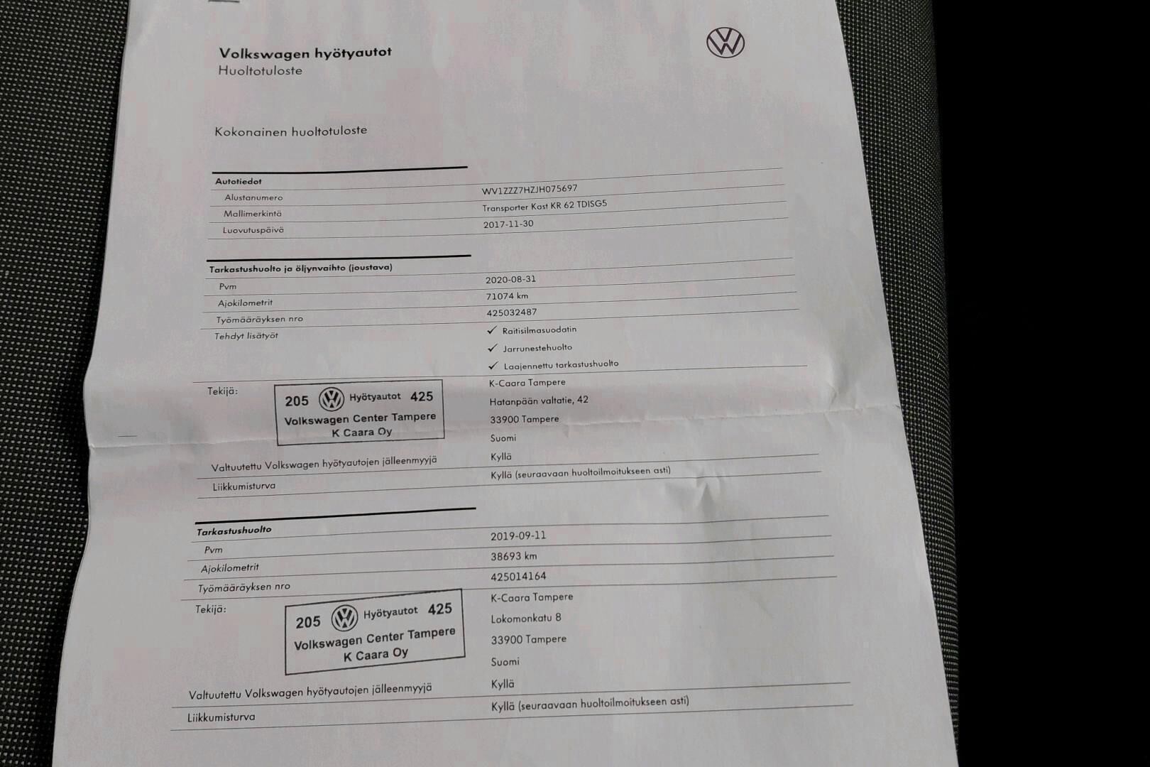 Volkswagen Transporter iso kuva 43
