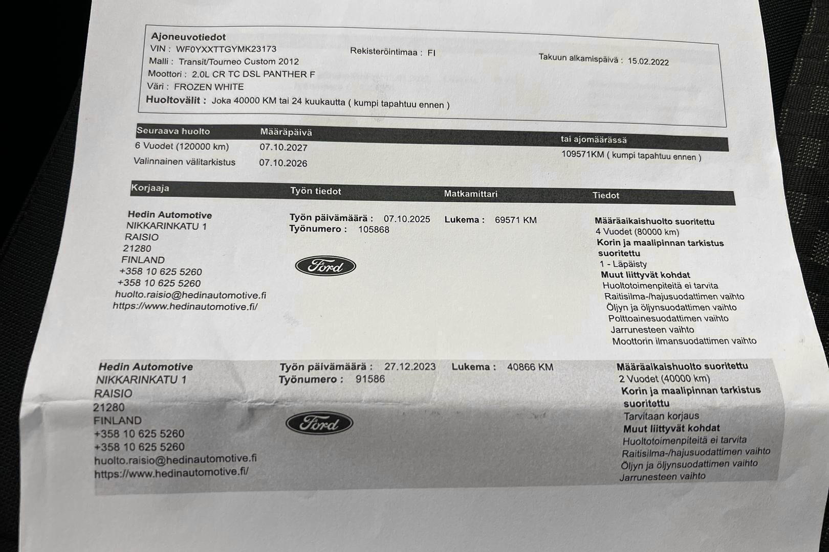 Ford Transit Custom iso kuva 17