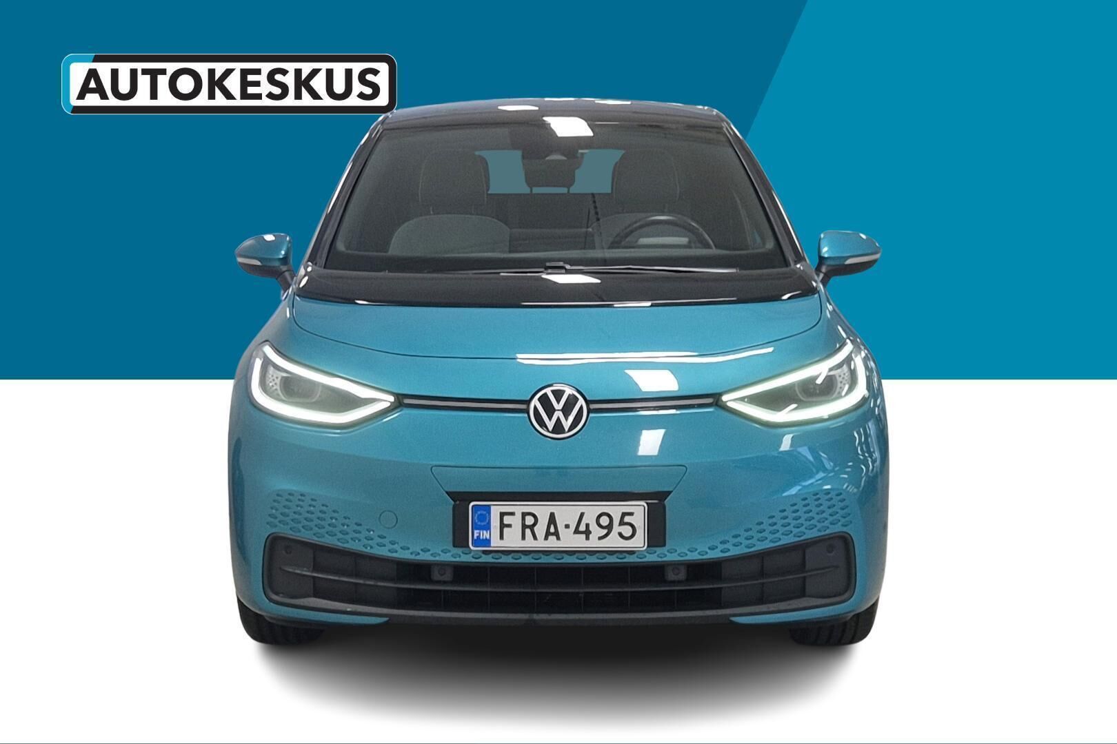 Volkswagen ID.3 Pro 107 kW, akku 58 kWh 2021, kuva 3/25