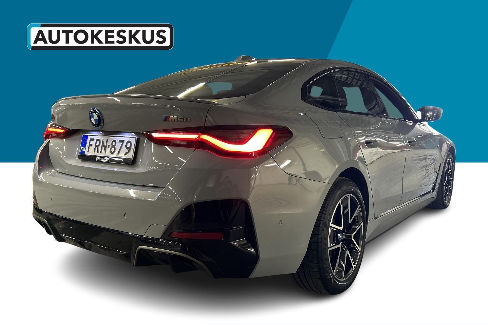 BMW I4 M50 iso kuva 4