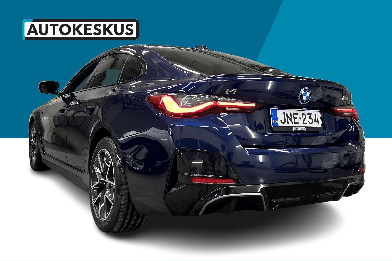 BMW I4 M50 iso kuva 5