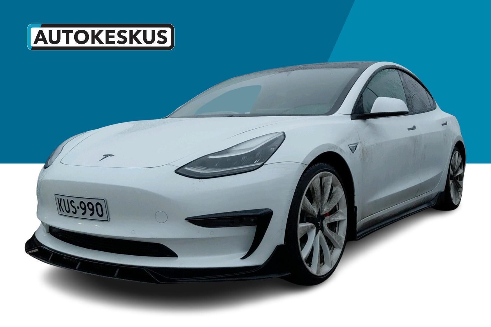 Tesla Model 3 iso kuva 0