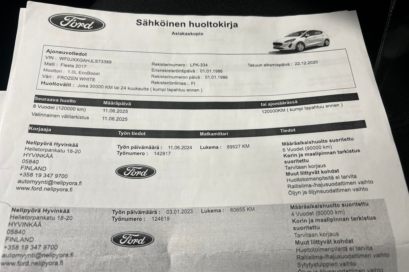 Ford Fiesta iso kuva 17