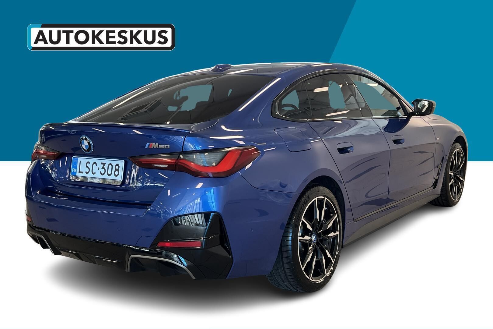 BMW I4 M50 iso kuva 4