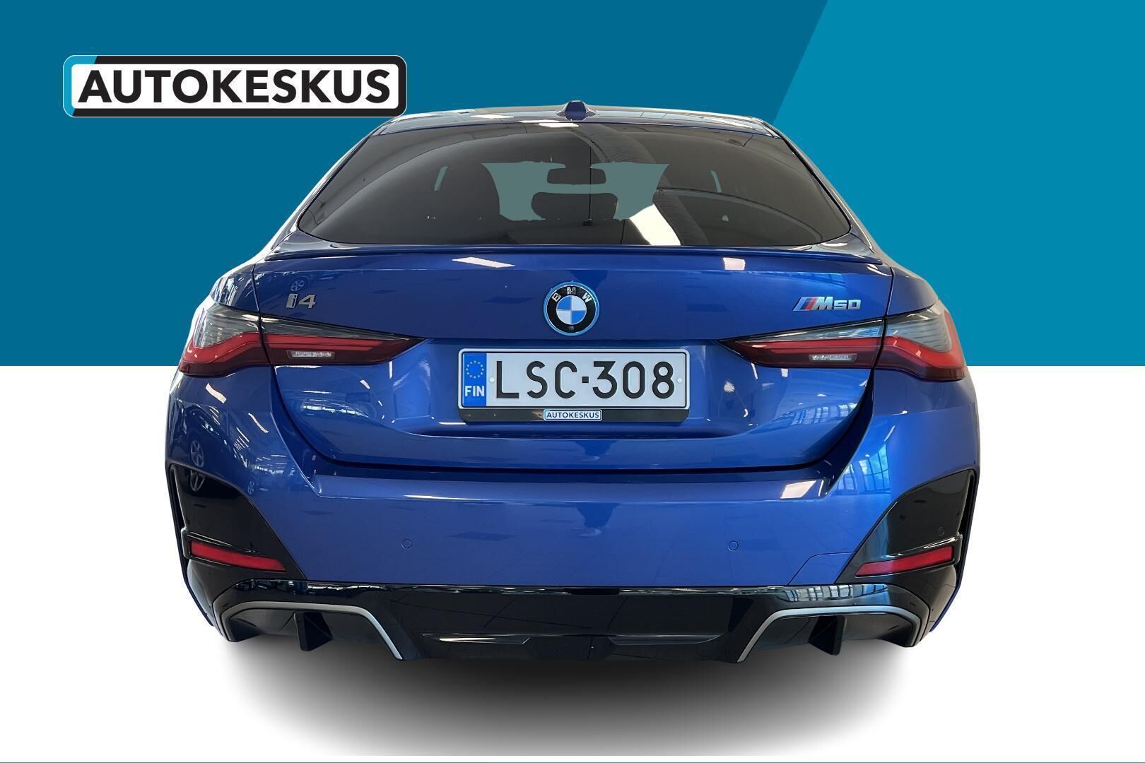 BMW I4 M50 iso kuva 5