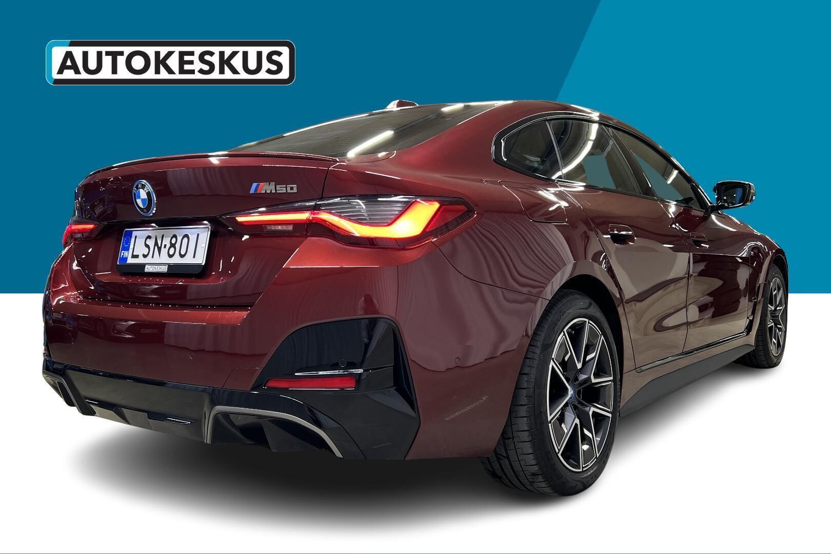 BMW I4 M50 iso kuva 4