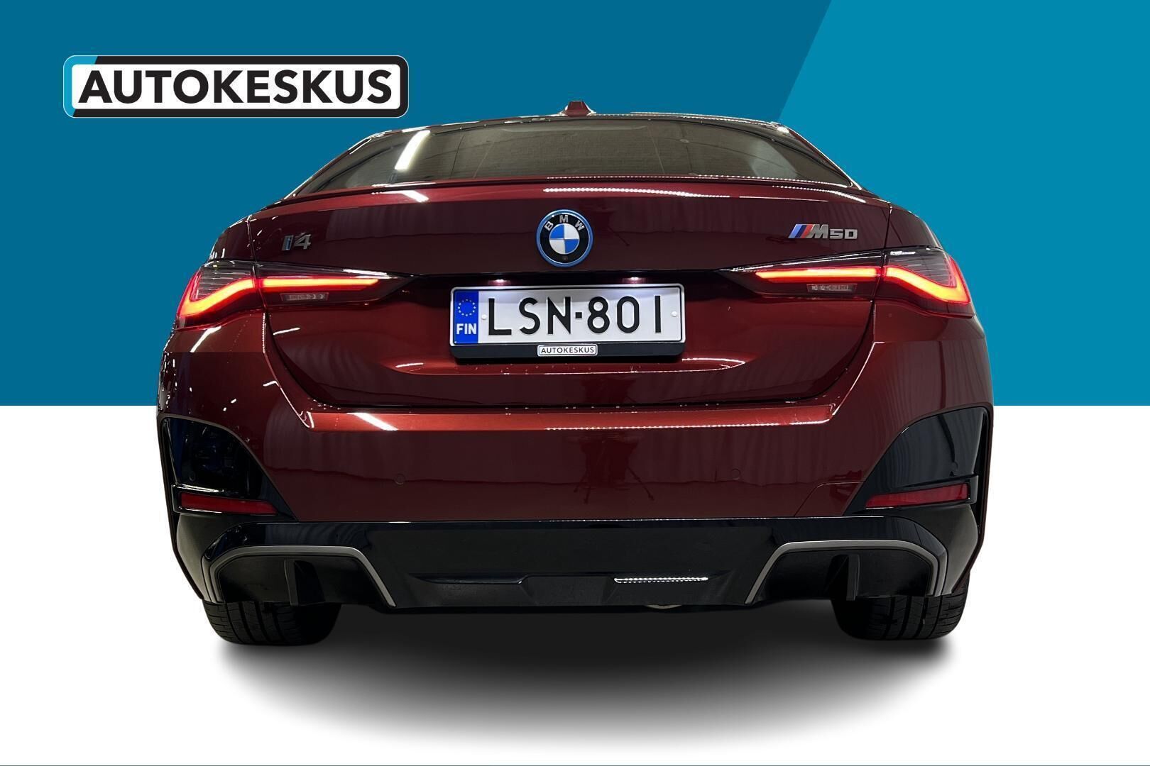 BMW I4 M50 iso kuva 5