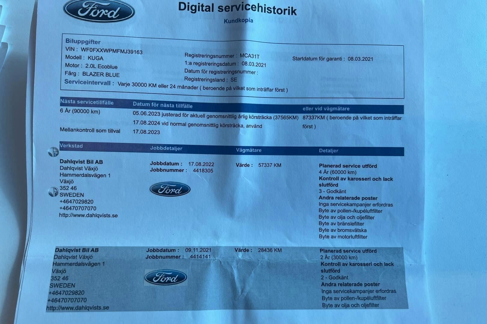 FORD KUGA iso kuva 35