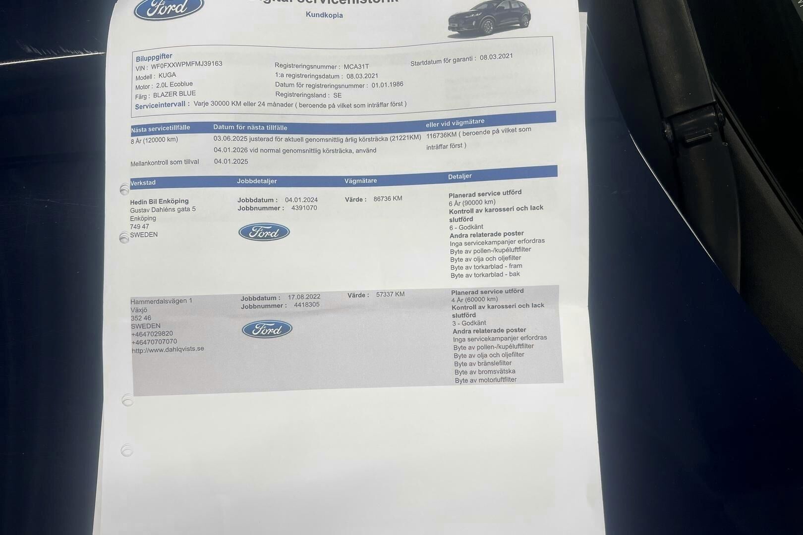 FORD KUGA iso kuva 26