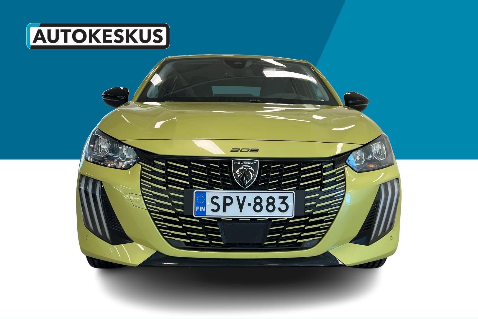 Peugeot e-208 iso kuva 1