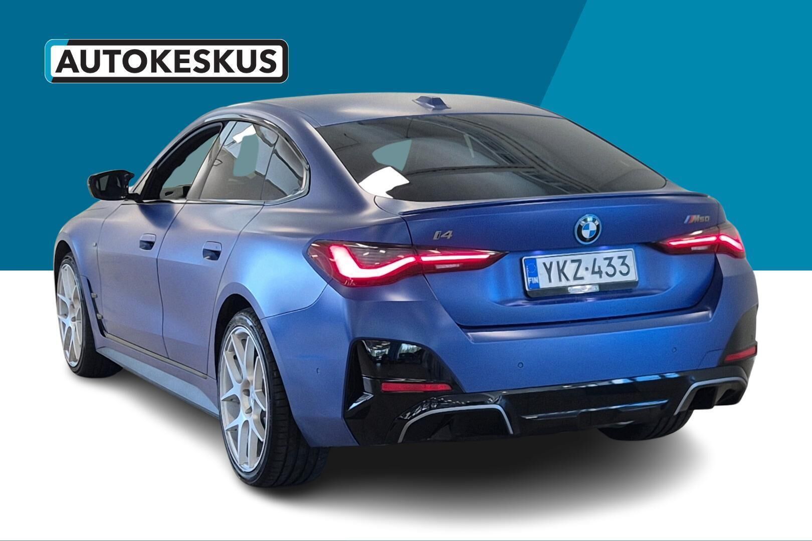 BMW I4 M50 iso kuva 7