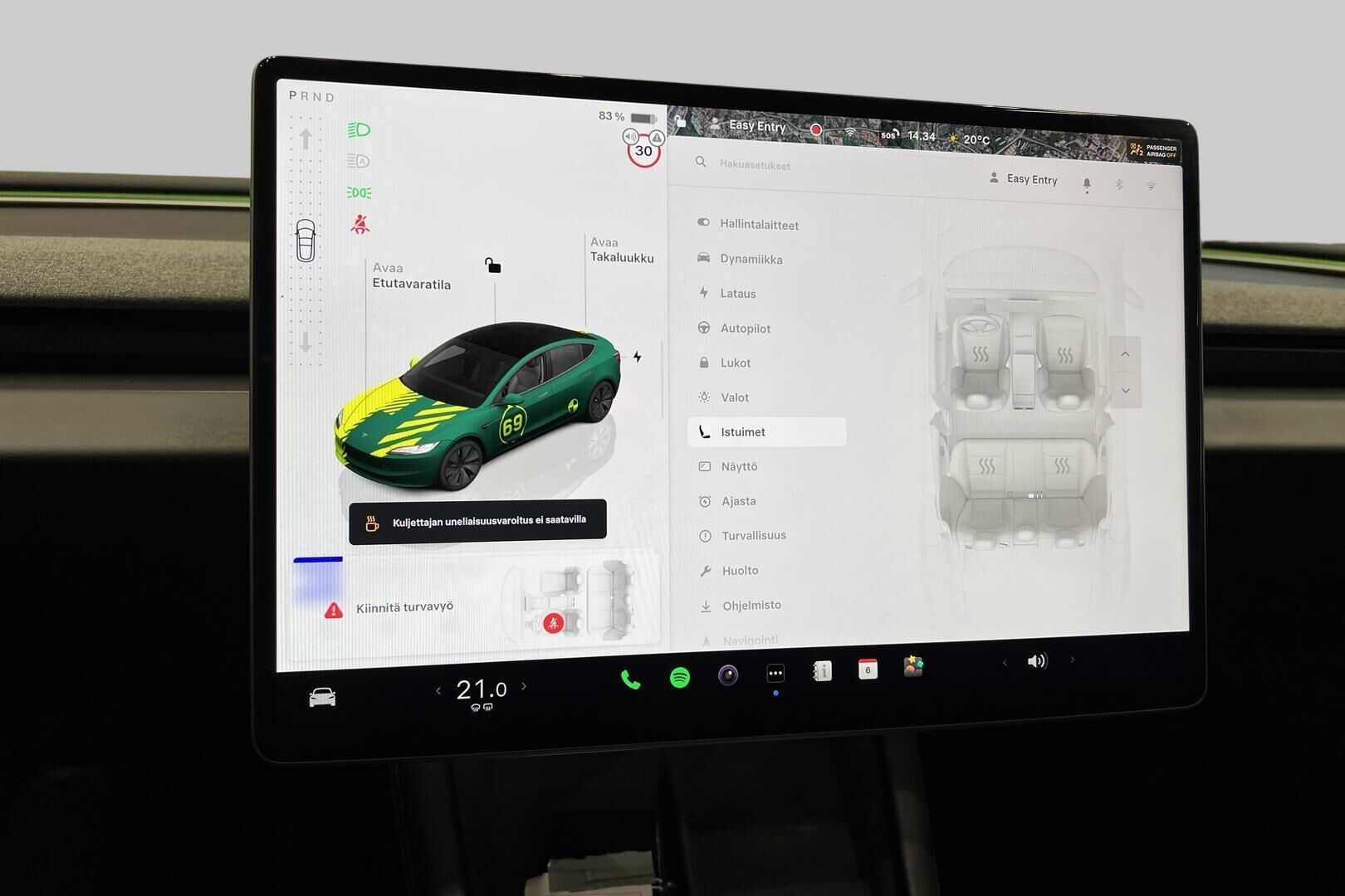 TESLA MODEL 3 iso kuva 17