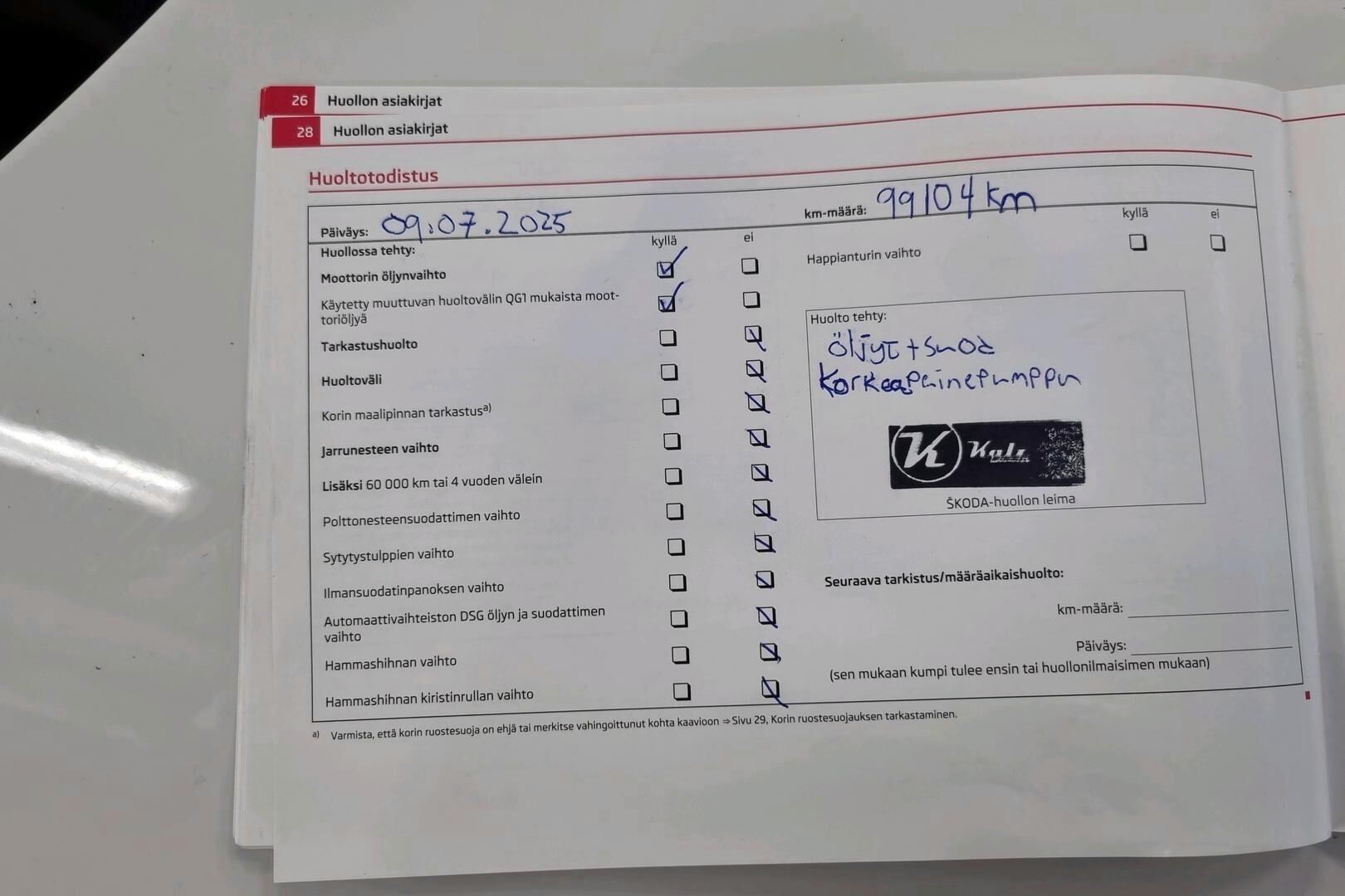 Skoda Octavia iso kuva 32